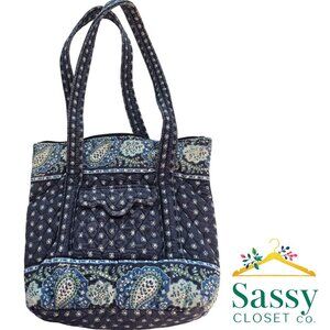 Vera Bradley Quilted Tote Versailles Floral Cotton OS EUC
